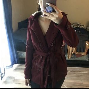 Burgundy Jacket